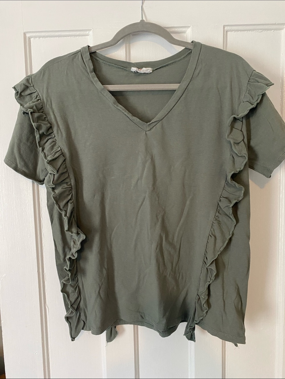 Fantastic Fawn Ruffle Tee